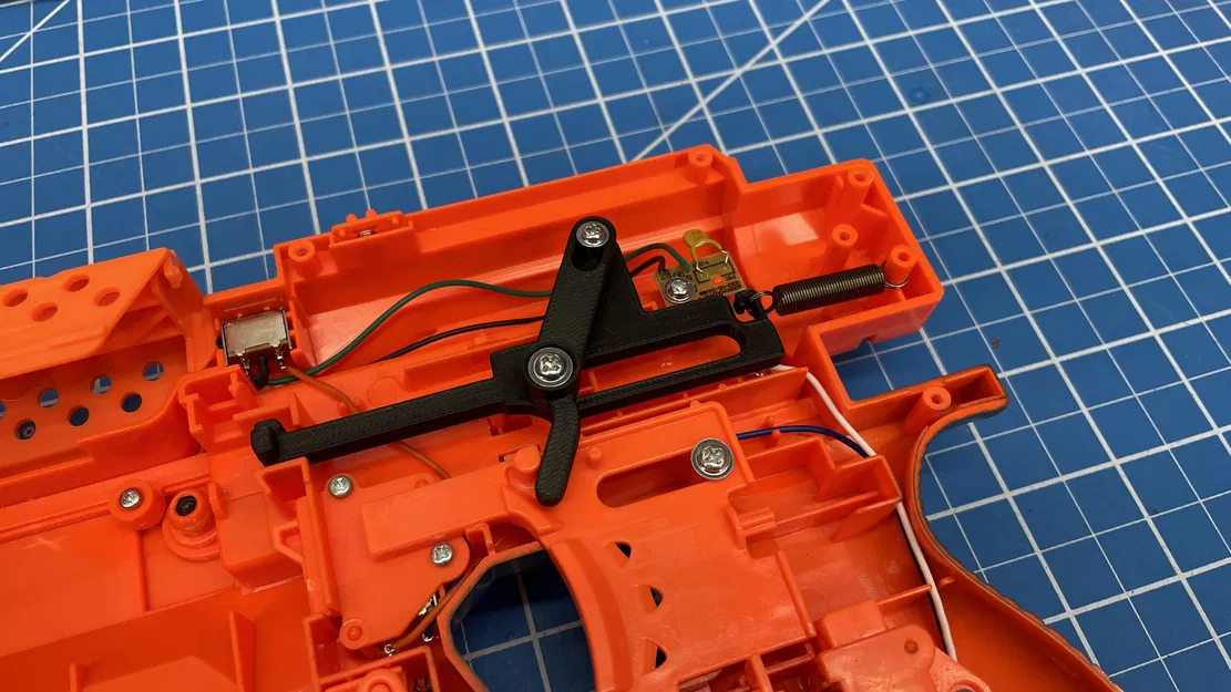 Thanh đẩy đạn 3D cho Nerf Stryfe - Phụ kiện thay thế bền bỉ - Image 1