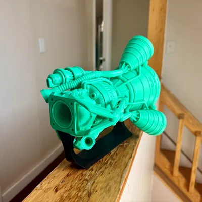 Đế trưng bày động cơ tên lửa cho Prusa Core One