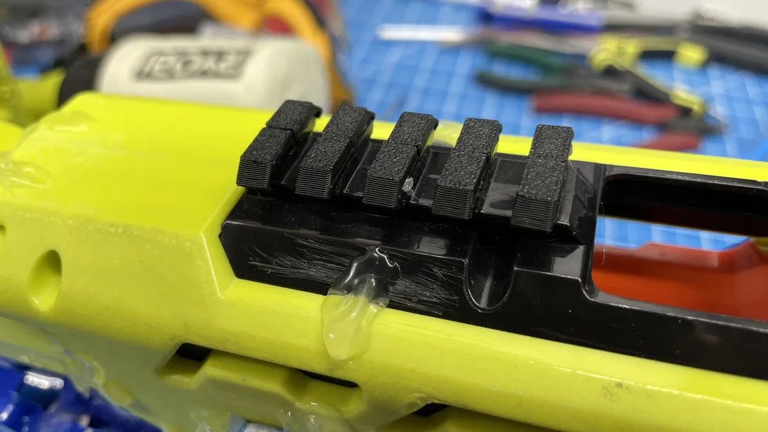 Bộ chuyển đổi ray Nerf Rival sang Picatinny - Image 2