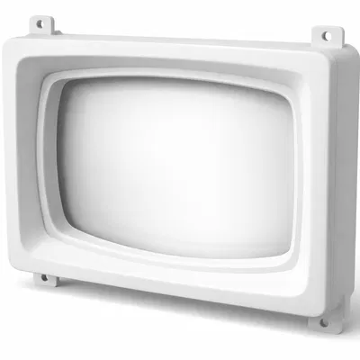 Mô hình khung viền TV cổ điển (Vintage TV Bezel) cho dự án DIY
