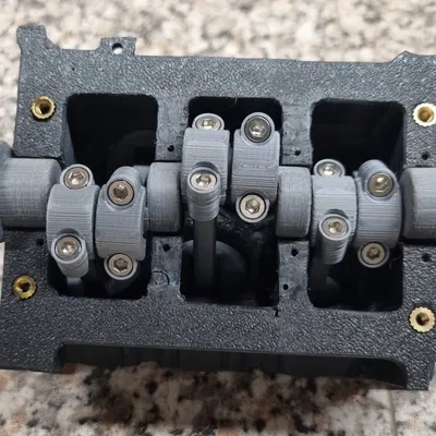 V - 6 Motor Remix với các linh kiện mới