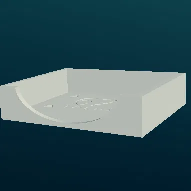 Khay chứa bộ thu phát (Radio Tray) cho DKS Basic R/C Chassis