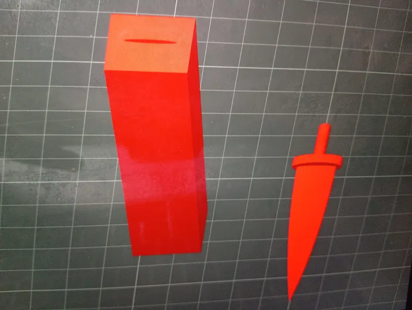Mô hình thanh kiếm và bệ đỡ 3D (Sword and Precise Stand) độc đáo - Image 2