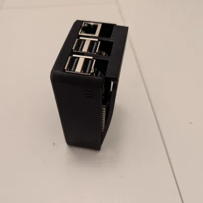 Case cho Raspberry Pi 3B tương thích với Waveshare PoE HAT (C)