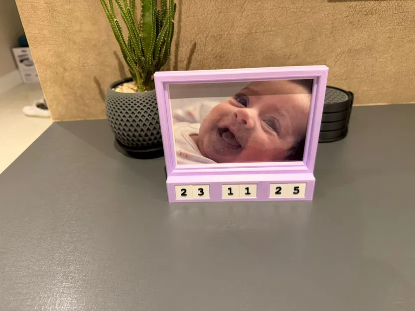 Khung Ảnh Để Bàn Tùy Chỉnh Ngày Sinh Cho Bé - Image 3