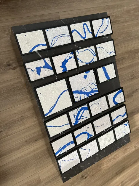 Sevilla, Tây Ban Nha - Mô hình địa hình 3D thu nhỏ - Image 3