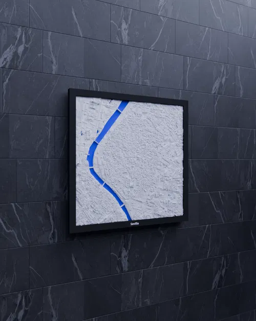 Sevilla, Tây Ban Nha - Mô hình địa hình 3D thu nhỏ - Image 4