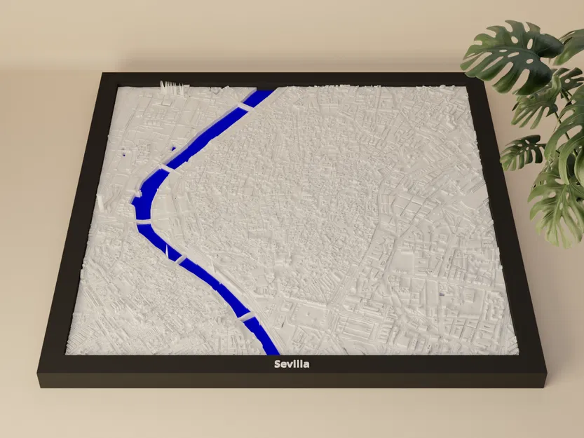 Sevilla, Tây Ban Nha - Mô hình địa hình 3D thu nhỏ - Image 6