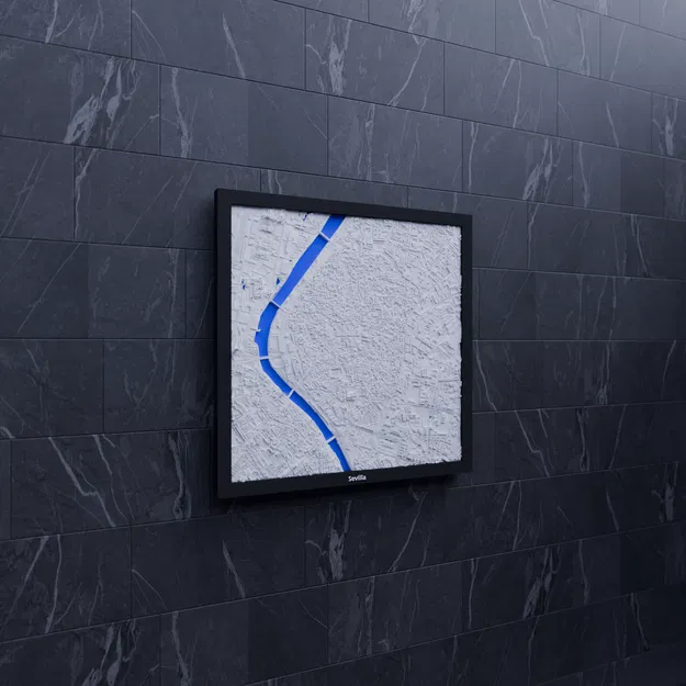 Sevilla, Tây Ban Nha - Mô hình địa hình 3D thu nhỏ - Image 7