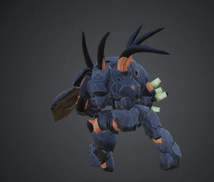 Mô hình Hunter Halo in 3D - Tượng nhân vật game cực chất - Image 2