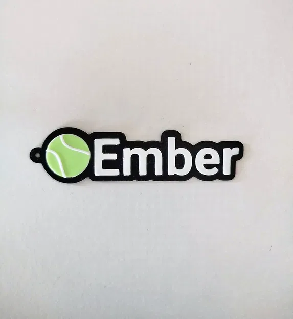 Bộ tạo móc khoá tennis tuỳ chỉnh in 3D - Image 1