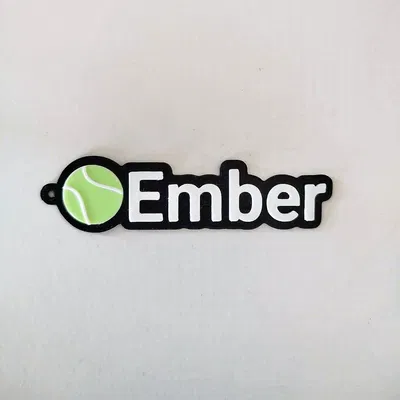 Bộ tạo móc khoá tennis tuỳ chỉnh in 3D