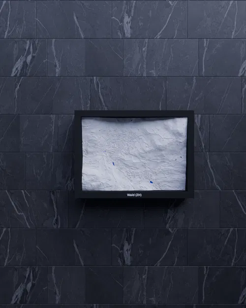 Mô hình địa hình thu nhỏ Wald ZH, Thụy Sĩ - In 3D - Image 6