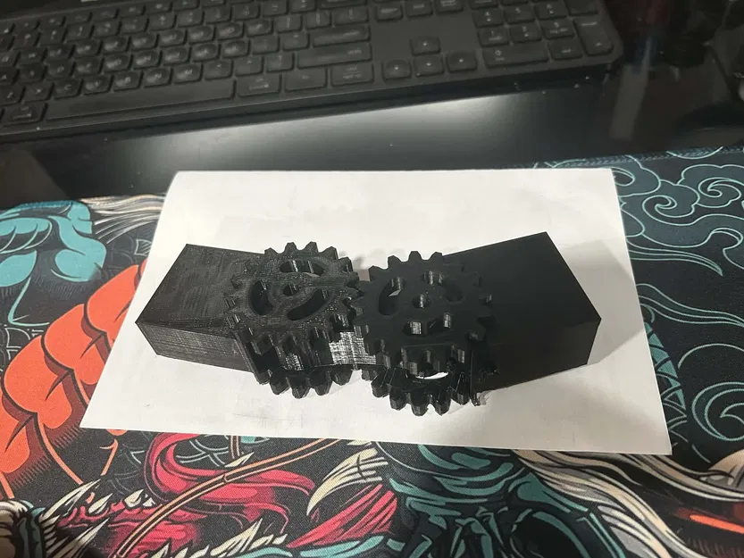 Gear Joint - Khớp nối bánh răng cơ khí linh hoạt cho mô hình 3D - Image 2