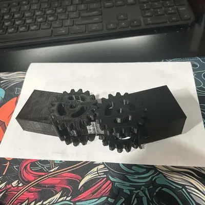 Gear Joint - Khớp nối bánh răng cơ khí linh hoạt cho mô hình 3D