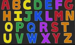 Bộ khuôn chữ cái Alphabet in 3D độc đáo cho bé yêu - Image 1