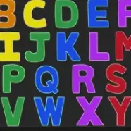 Bộ khuôn chữ cái Alphabet in 3D độc đáo cho bé yêu