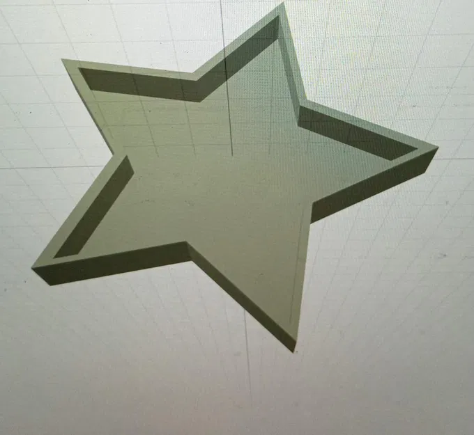 Khay hình ngôi sao (Star Plate) - Phụ kiện in 3D trang trí độc đáo - Image 1