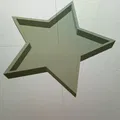 Khay hình ngôi sao (Star Plate) - Phụ kiện in 3D trang trí độc đáo - Thumbnail 1