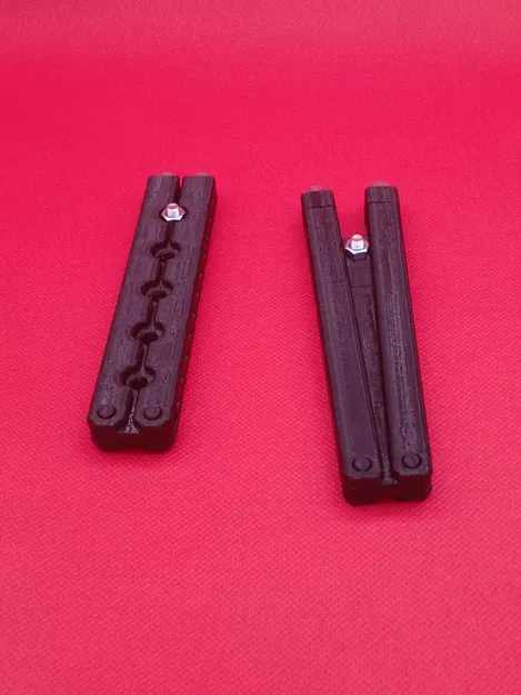 Training Balisong – Dao Bướm Tập Luyện Tùy Chỉnh Trọng Lượng - Image 6