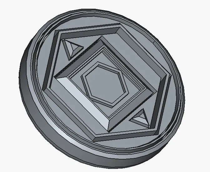 Lucky Sensory Coin Stamp - Đồng xu cảm giác kiêm con dấu - Image 2