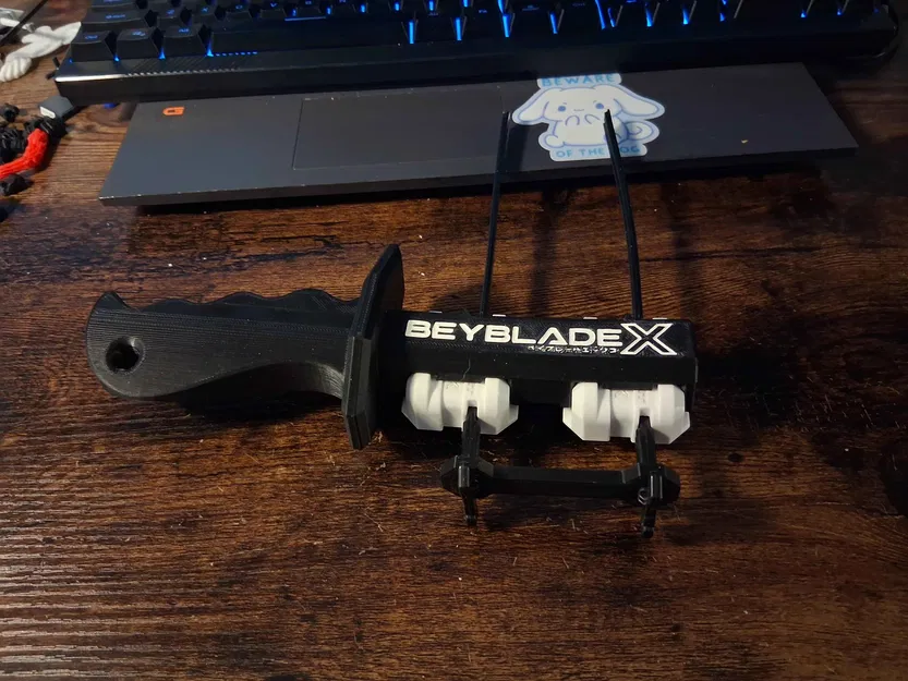 Tay cầm phóng Beyblade X Dual Proto Launcher (Thiết kế tùy chỉnh) - Image 1