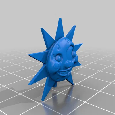 Mô hình in 3D Daycare Attendant Sun từ FNAF - Dễ in & Chi tiết