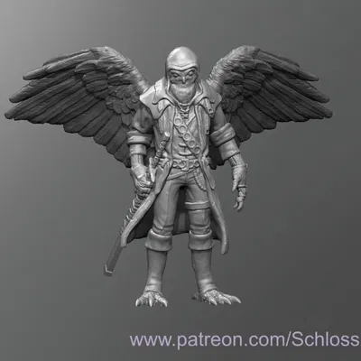 Mô hình Owlin Rogue 3D cực chất cho game nhập vai D&D