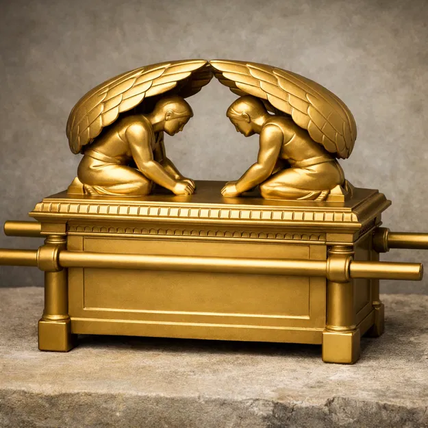 Mô hình 3D Hòm Bia Giao Ước (Ark of the Covenant) tinh xảo - Image 1