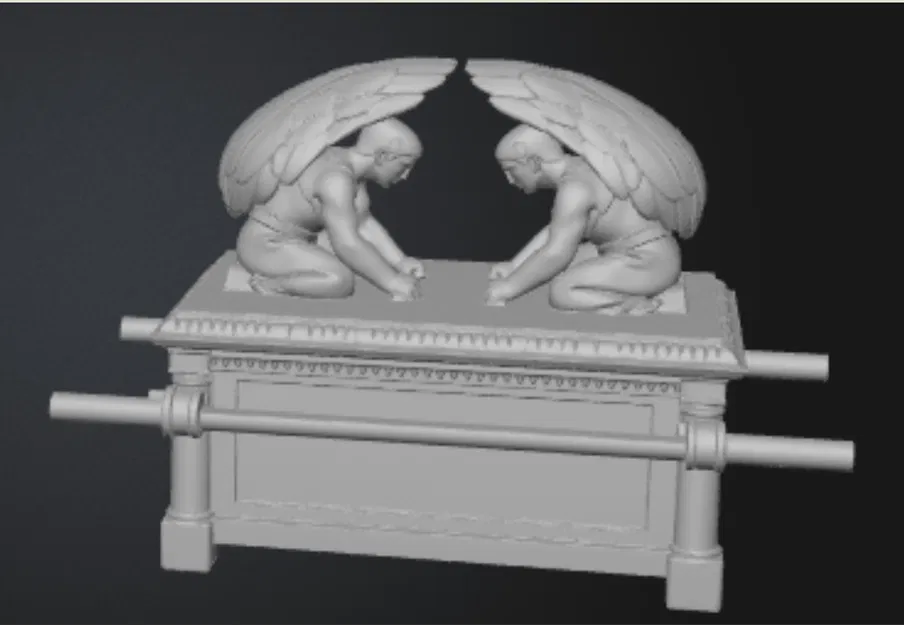 Mô hình 3D Hòm Bia Giao Ước (Ark of the Covenant) tinh xảo - Image 2