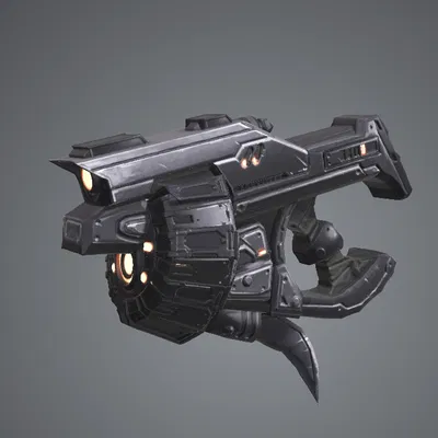 Mô hình súng Halo Mauler 3D: Đạo cụ Cosplay cực chất cho game thủ