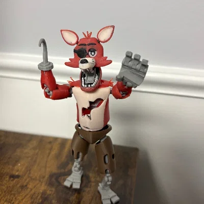 Mô hình Foxy Dummy 13 FNAF 1 - Action Figure in 3D cực chất