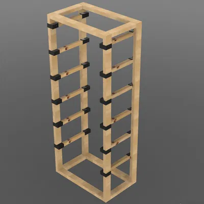 Bộ chặn và nắp đậy in 3D cho kệ để thùng HDX nạp hông