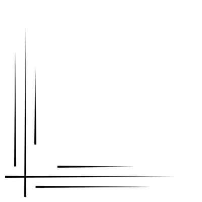 Mẫu họa tiết trang trí góc đường kẻ tối giản cho in 3D