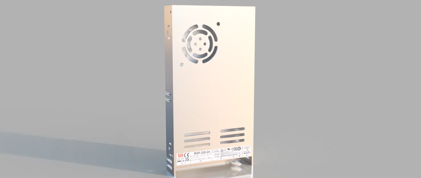 Mô hình tham khảo nguồn Mean Well RSP-320-24 - Image 1