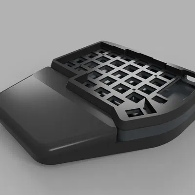 Case LilyPad58 cho bàn phím Boardsource Lily58