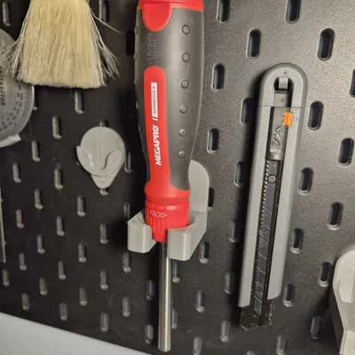 Giá treo tua vít LTT cho bảng Skådis - Sử dụng Universal Peg