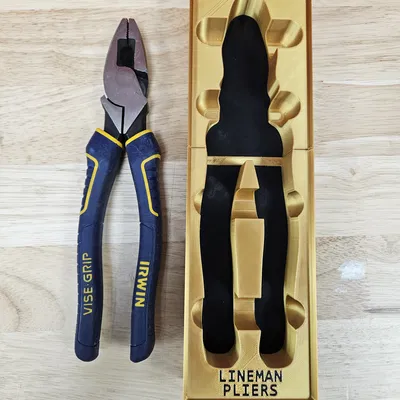 Khay đựng kìm Irwin 9.5" chuẩn Gridfinity in 3D