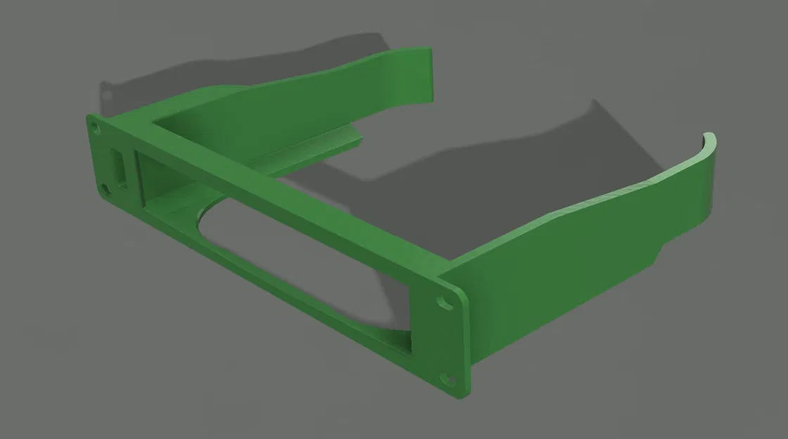 Giá treo rack 10 inch cho M1 Mac Mini kèm lỗ luồn cáp nguồn - Image 1