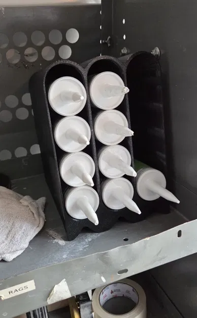 Giá đỡ và sắp xếp ống keo trám (Caulk Tube Holder/Organizer) - Image 1