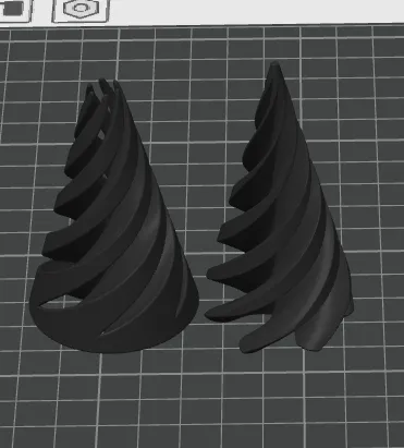 Mô hình nón xoắn Spiral Fidget Cone giảm stress độc đáo - Image 1