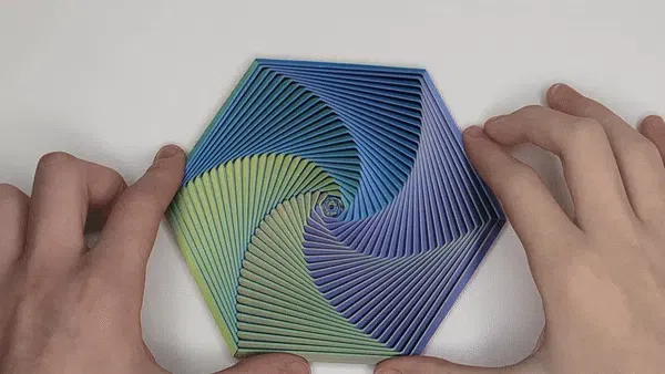 Fidget Hexagon Twist - Đồ chơi xoay hình lục giác thư giãn - Image 1