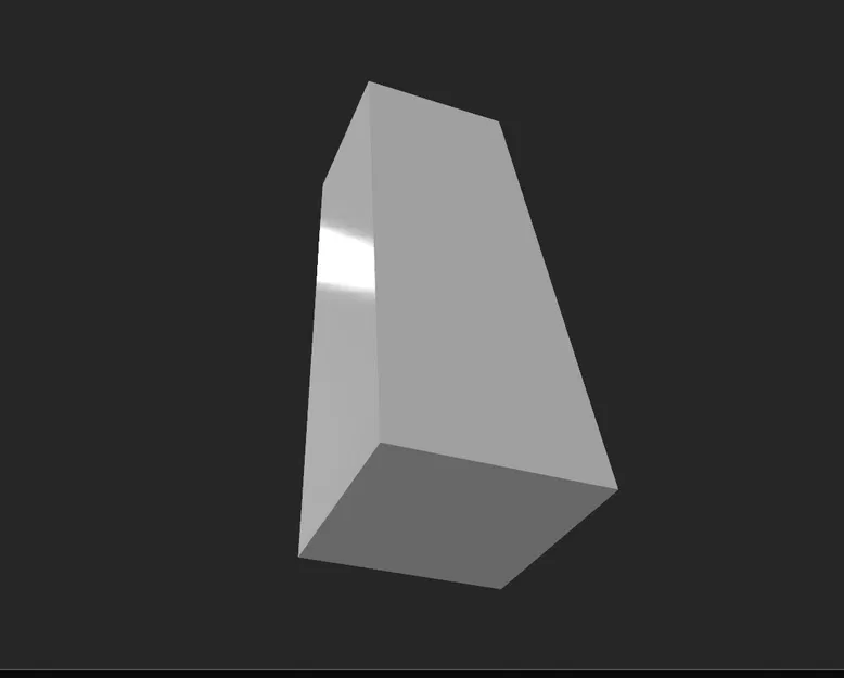 Mô hình ống hình chữ nhật 4x10 inch in 3D chuẩn xác - Image 1