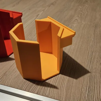 Đế giữ ly cho bàn Board Game - Lắp vào rãnh T-Slot - Không cần support