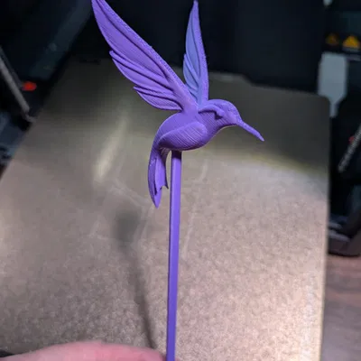 Kẹp tóc trang trí hình chim ruồi cho cây cảnh