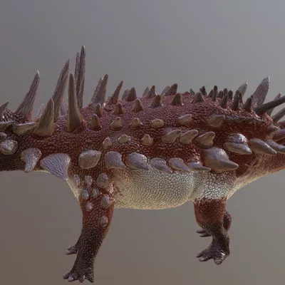 Mô hình 3D khủng long Spicomellus - Kiệt tác cổ sinh vật học