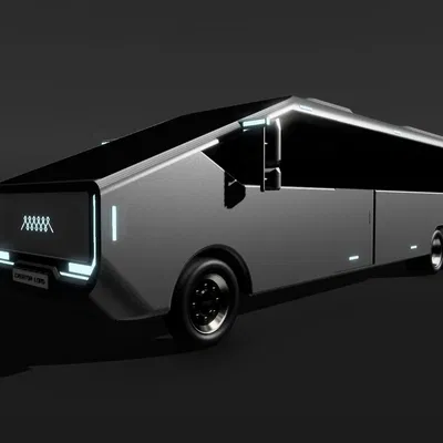 CL1M02 - Mô hình Xe khách đường dài