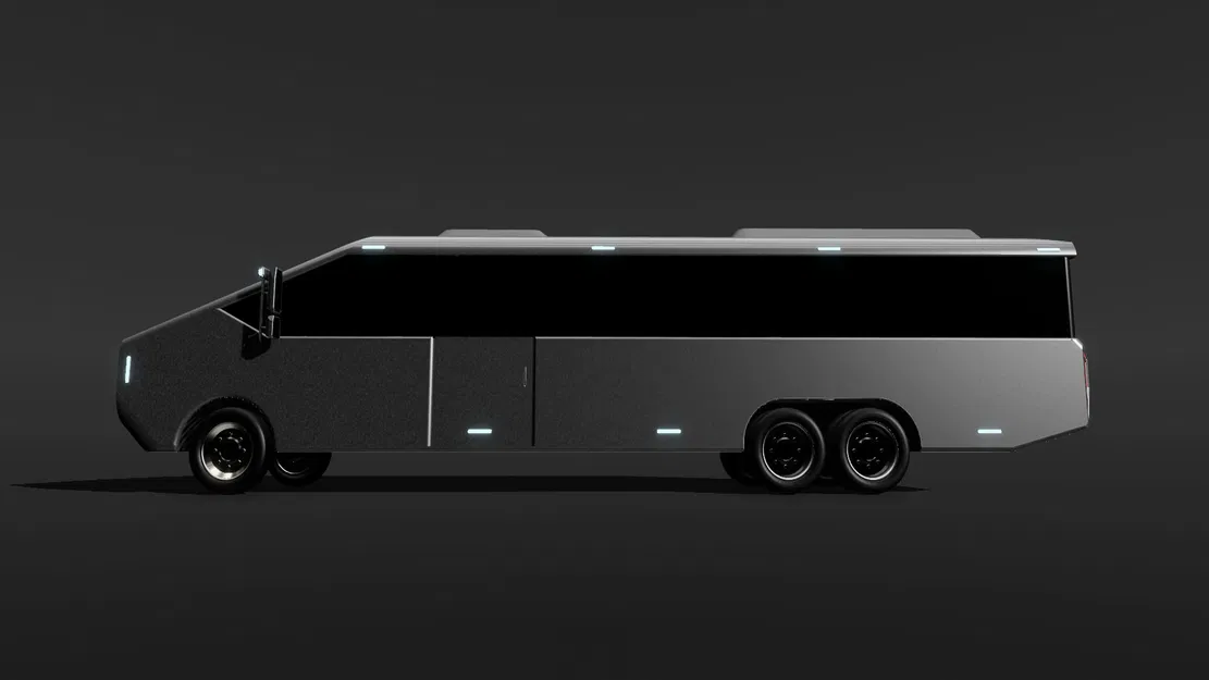 CL1M02 - Mô hình Xe khách đường dài - Image 3