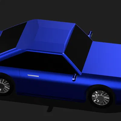 CL1M01 - Mô hình xe 3D phong cách retro-modern cực chất