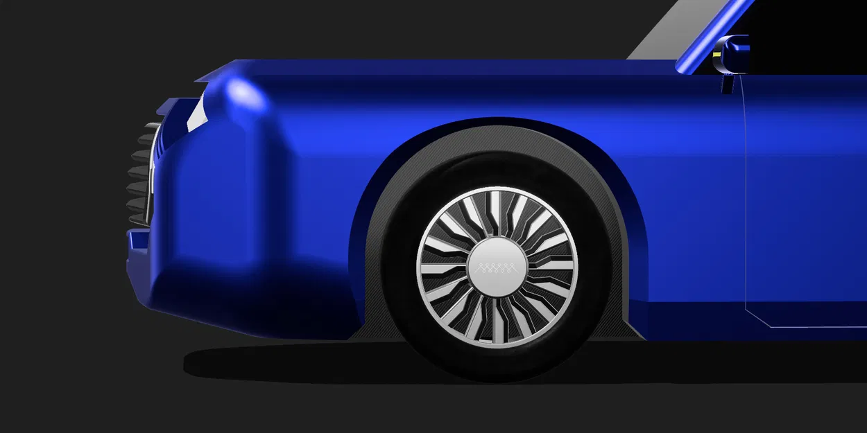 CL1M01 - Mô hình xe 3D phong cách retro-modern cực chất - Image 8